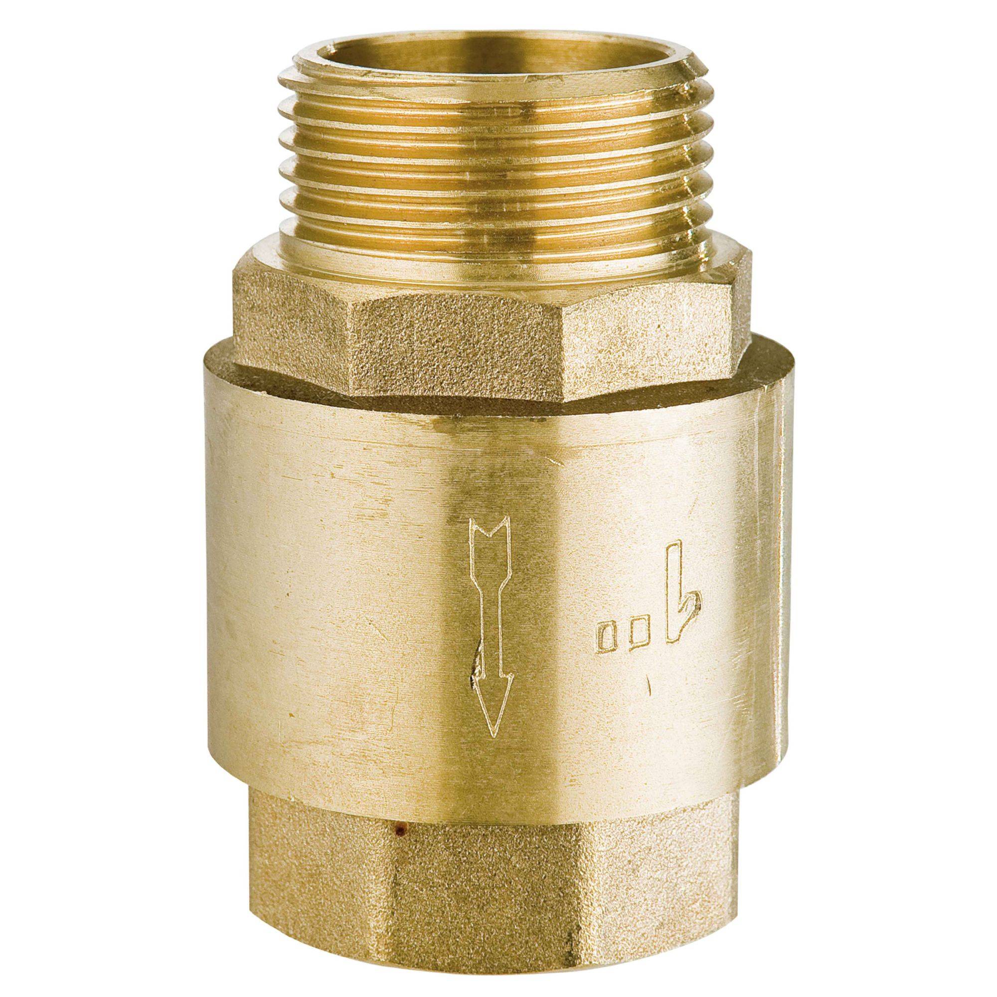Ribimex - Clapet anti-retour mâle/femelle en laiton - Image 2