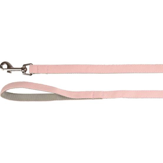 Laisse Small dog rose 120 x 1.5 cm pour chiens. - Image 1
