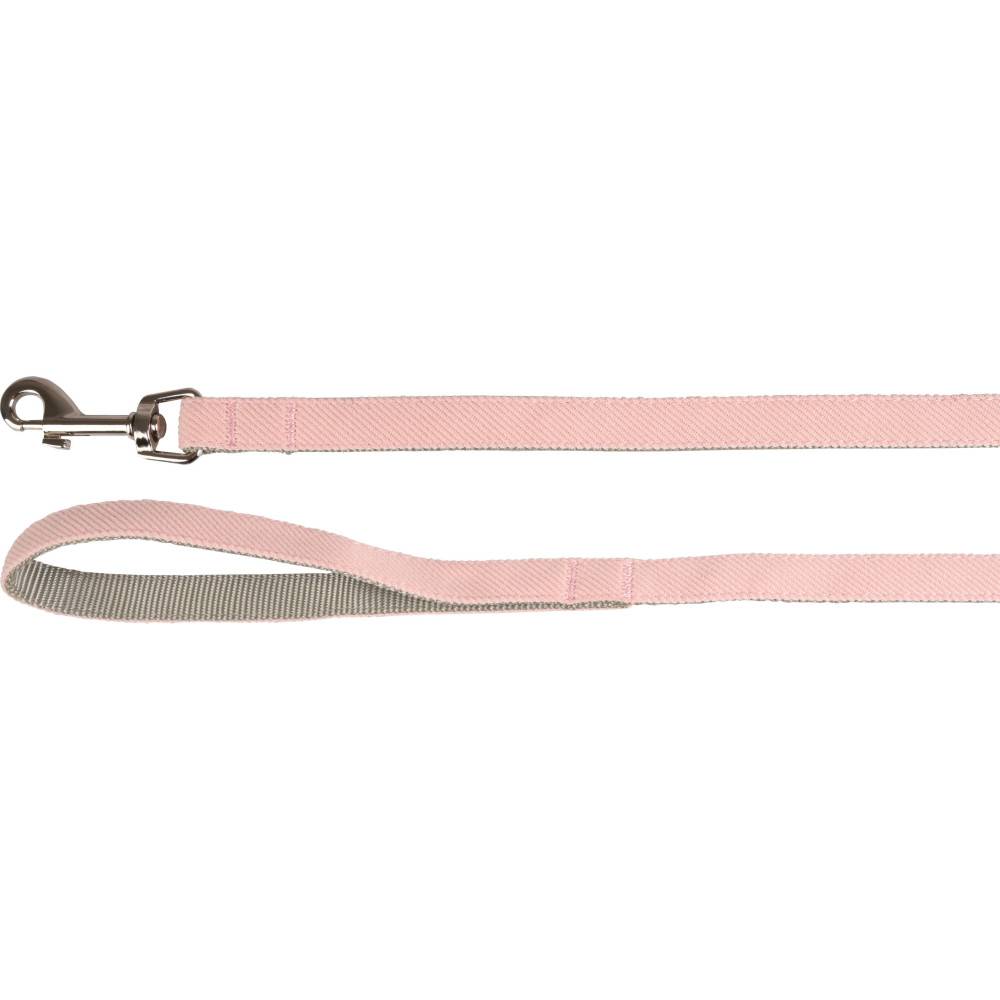 Laisse Small dog rose  120 x 1.5 cm pour chiens. - Imagen 1