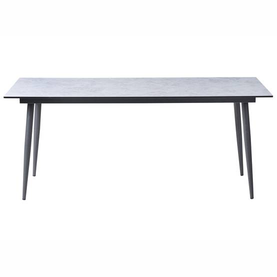 Table de repas Panneau stratifié haute pression HPL Gris clair TOLENTINO - Beliani - Image 3
