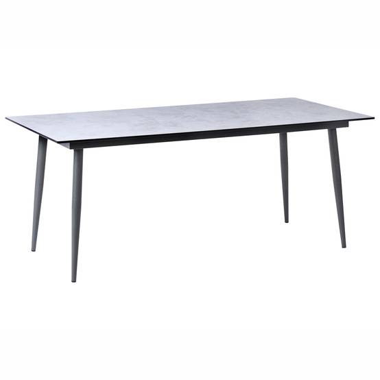 Table de repas Panneau stratifié haute pression HPL Gris clair TOLENTINO - Beliani - Image 1