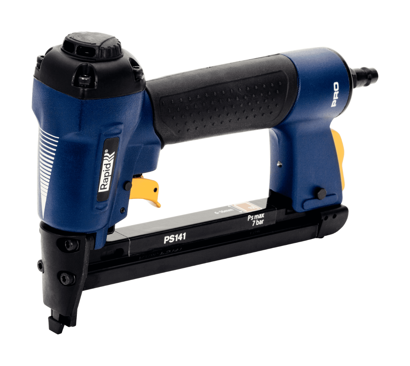 Agrafeuse pneumatique professionnelle PS141 pour agrafes 12/6-16 mm - Coffret - RAPID-ISABERG - 5000095 - Imagen 2