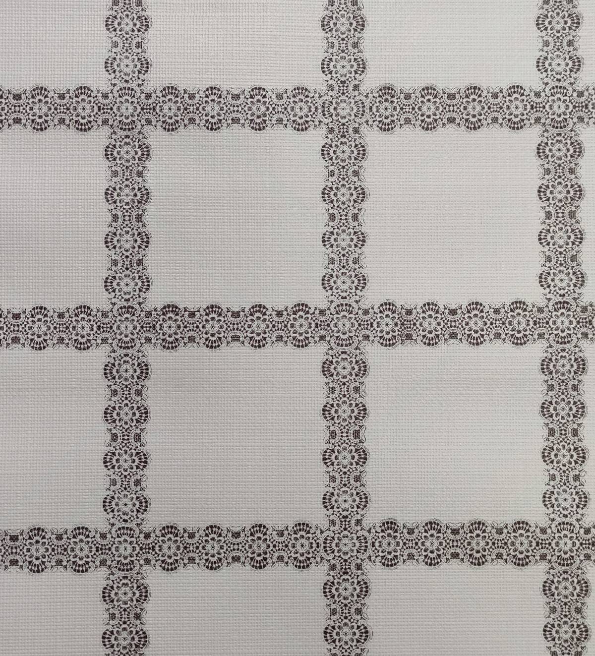 Nappe Composition PVC Base Polyester Anti-taches Fleurs Carré Taille 140X160 CM - Image 3