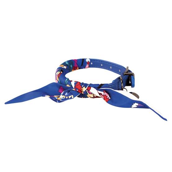 Collier chien So Chic Doogy Glam' Bleu : T30 DOOGY GLAM