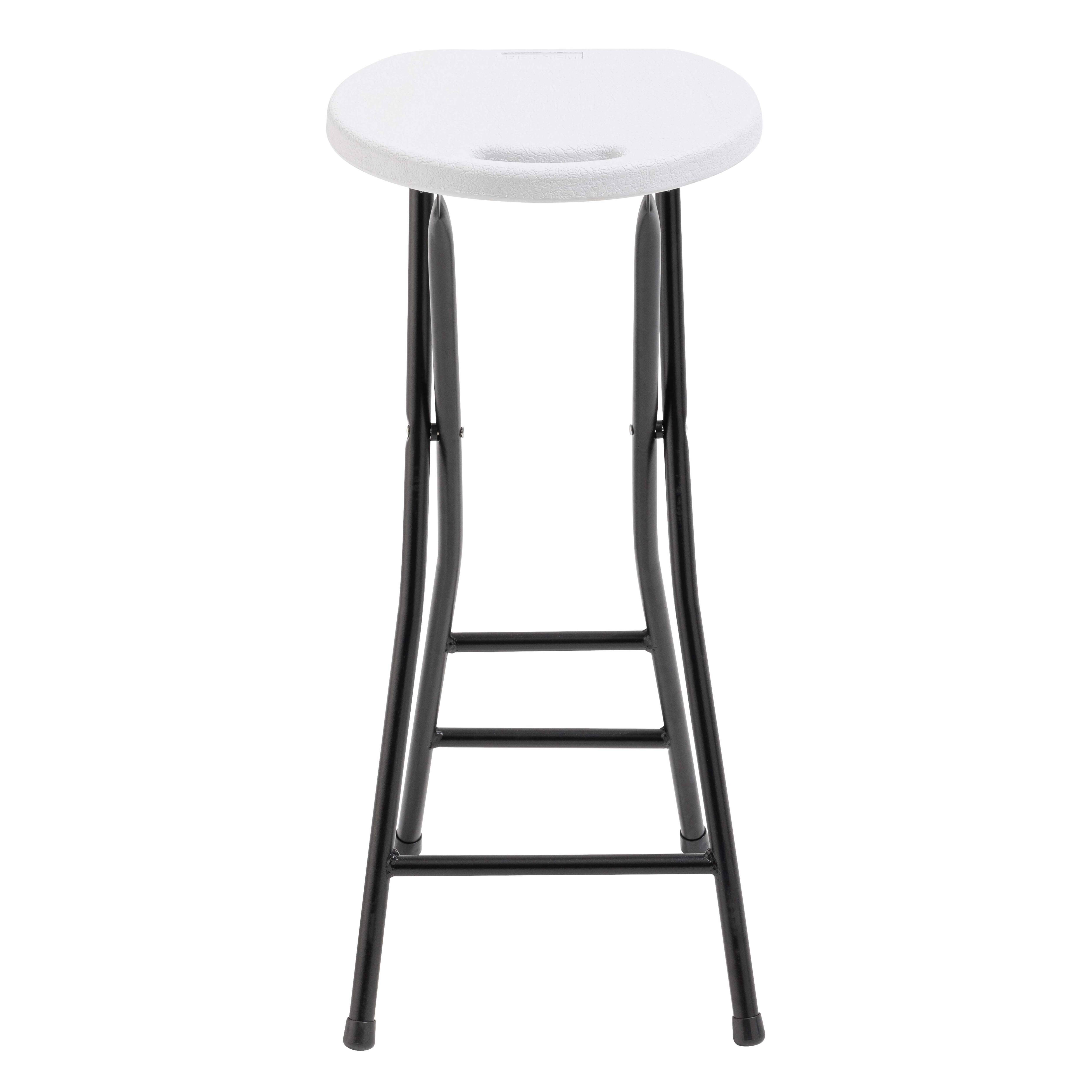Oviala - Lot de 10 tabourets de bar pliant REKKEM - Oviala - Imagen 3