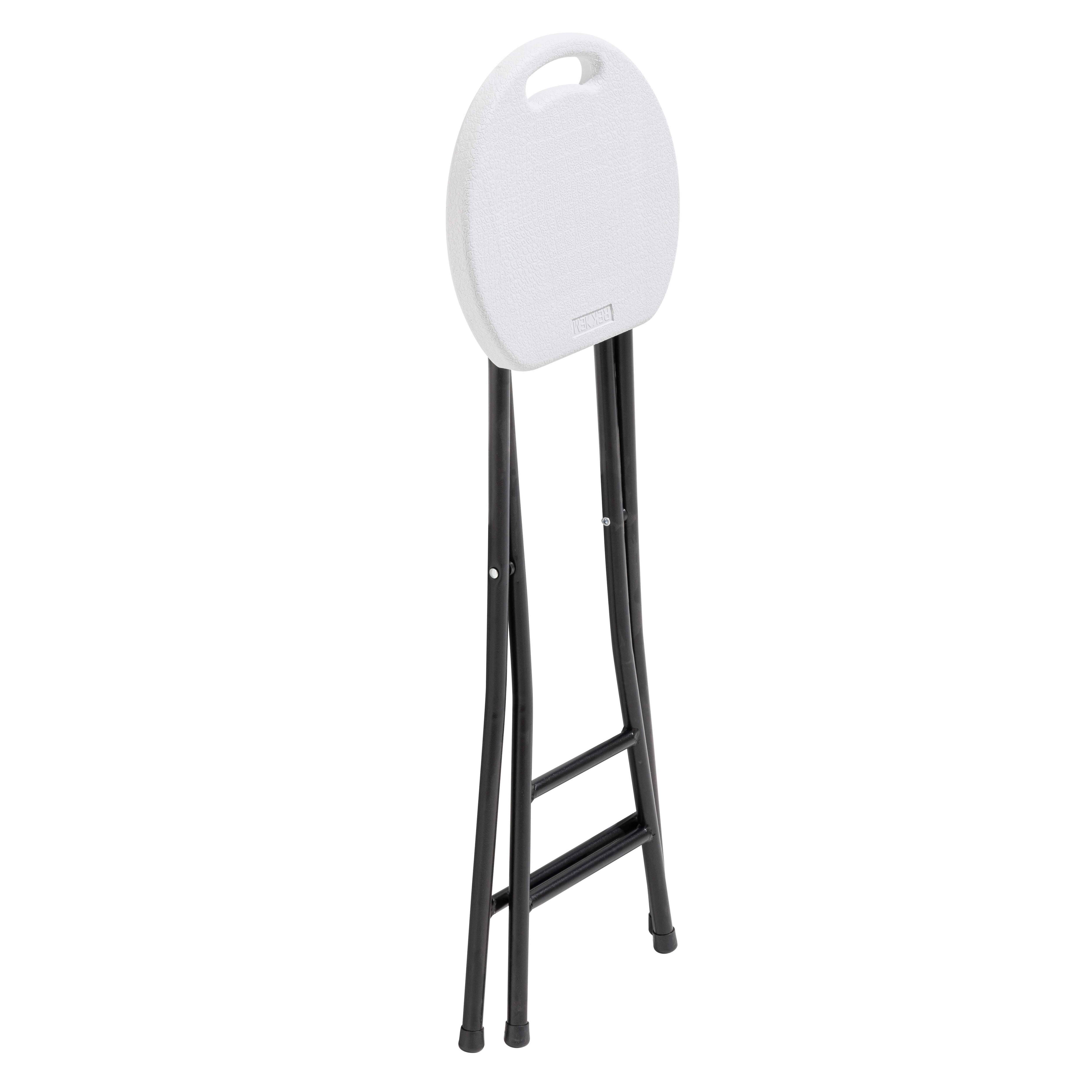 Oviala - Lot de 10 tabourets de bar pliant REKKEM - Oviala - Imagen 2