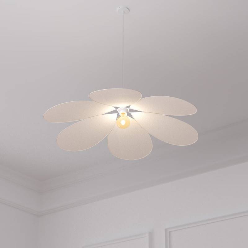 Suspension pétales D72 lin beige Naya Atmosphera - Image 2
