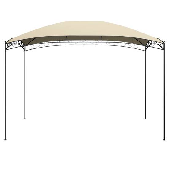 Pergola Jardin - Tonnelle de jardin - Belvédère 3x4x2,65 m Crème 180 g/m² MI37 - Image 1