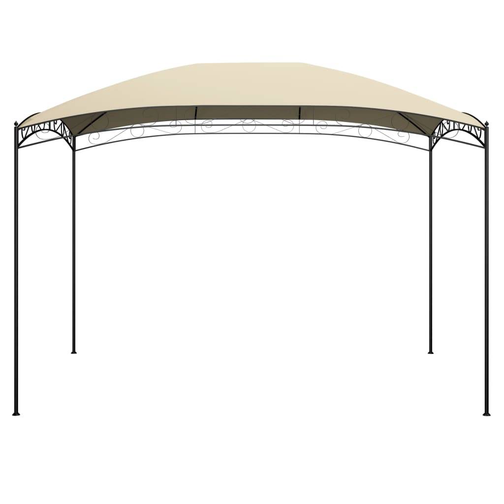 Pergola Jardin - Tonnelle de jardin - Belvédère 3x4x2,65 m Crème 180 g/m² MI37 - Image 1