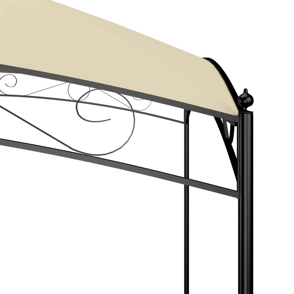 Pergola Jardin - Tonnelle de jardin - Belvédère 3x4x2,65 m Crème 180 g/m² MI37 - Image 4