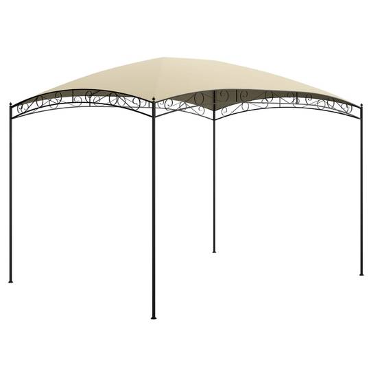 Pergola Jardin - Tonnelle de jardin - Belvédère 3x4x2,65 m Crème 180 g/m² MI37 - Image 2