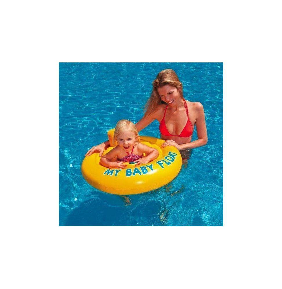 Intex - Bouée culotte pour bébé - D 70 cm - Jaune - Imagen 2