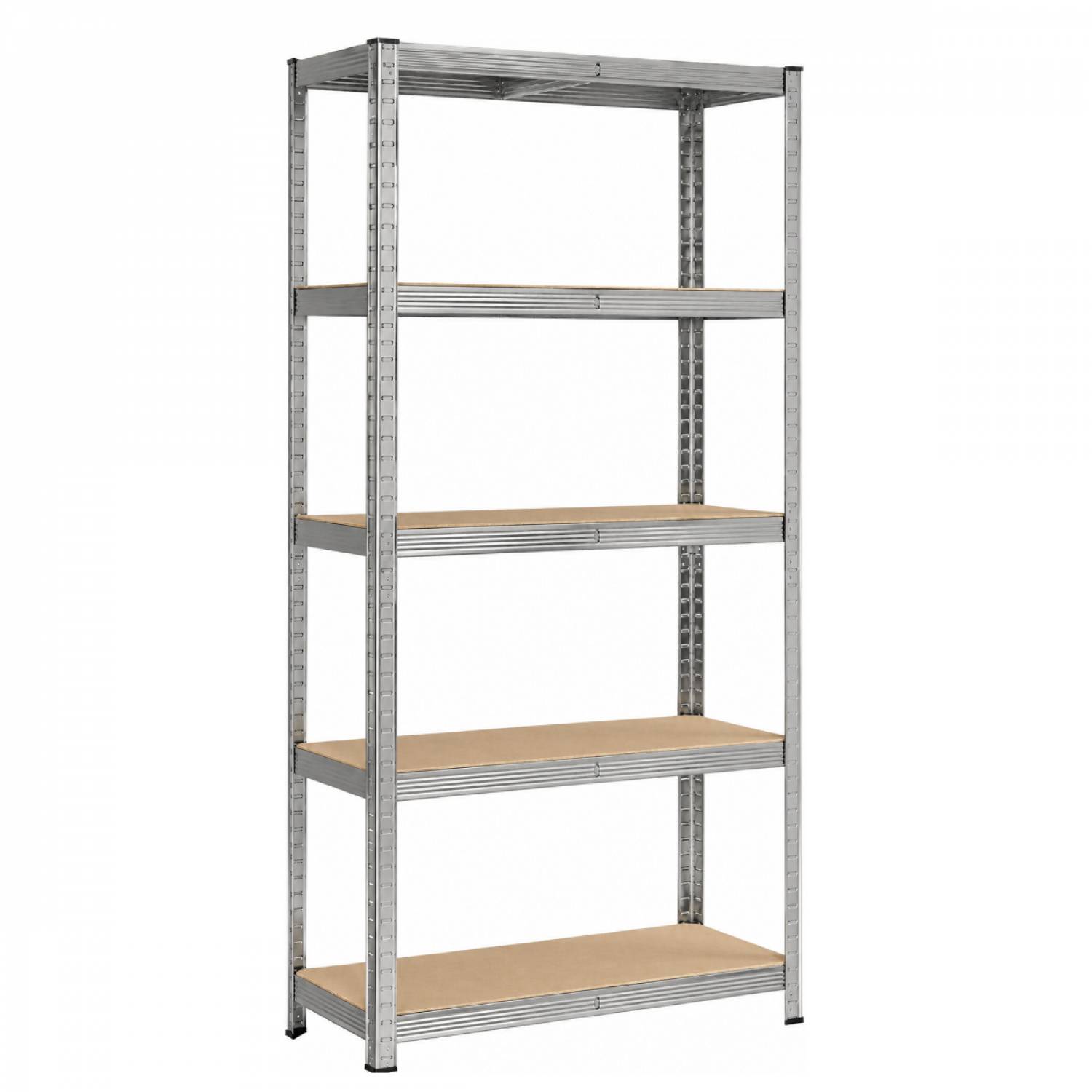 Linxor - Étagère de stockage, rangement, 5 niveaux - Métal - 180 x 110 x 40 cm - Charge maximale 875 kg - Gris - Linxor - Image 1