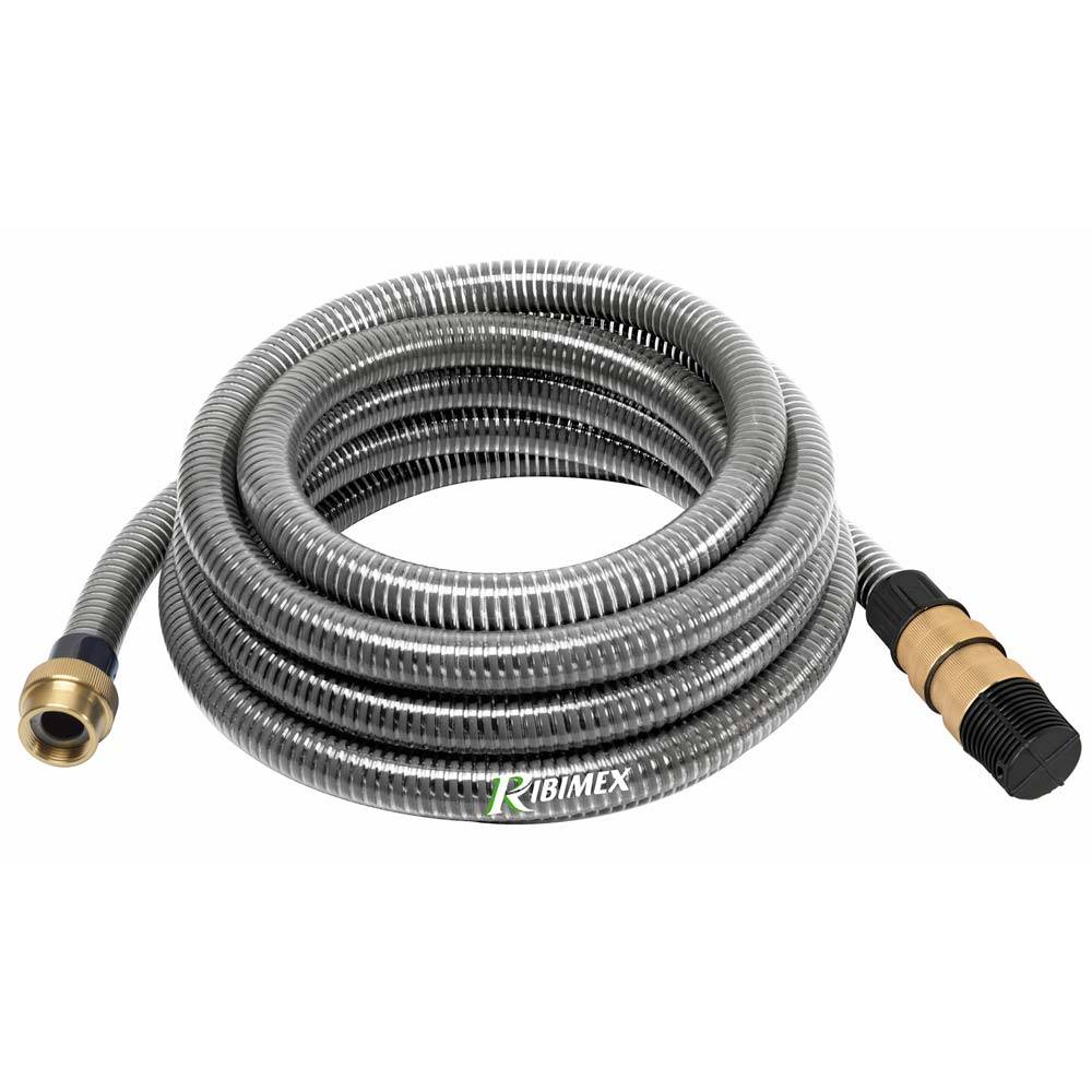Ribimex - Kit tuyau d'aspiration 4 m pompe à eau diamètre 25 - Imagen 1