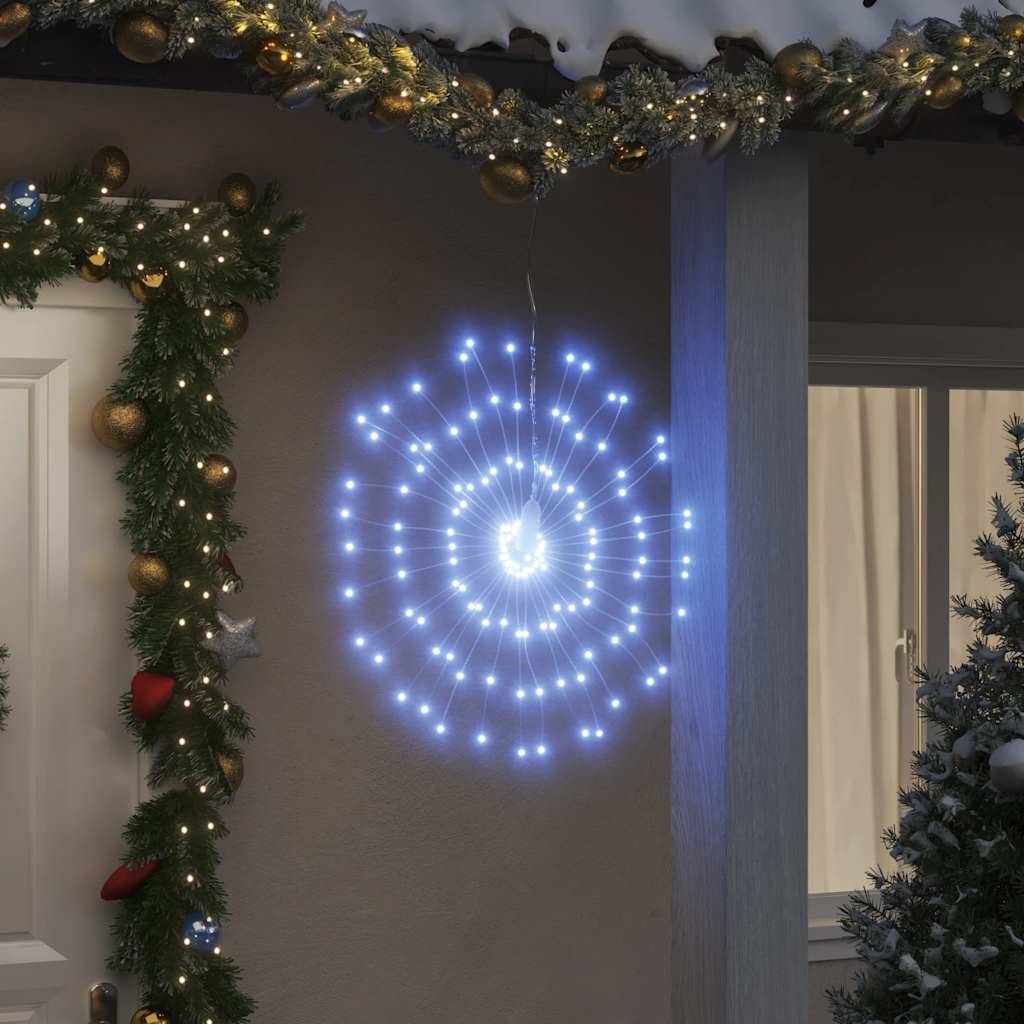 Étoile Lumineuse Feu d'Artifice 140 LED Cuivre Déco Noël Blanc Froid 17 cm – ComfortXL Outdoor Living - Image 1