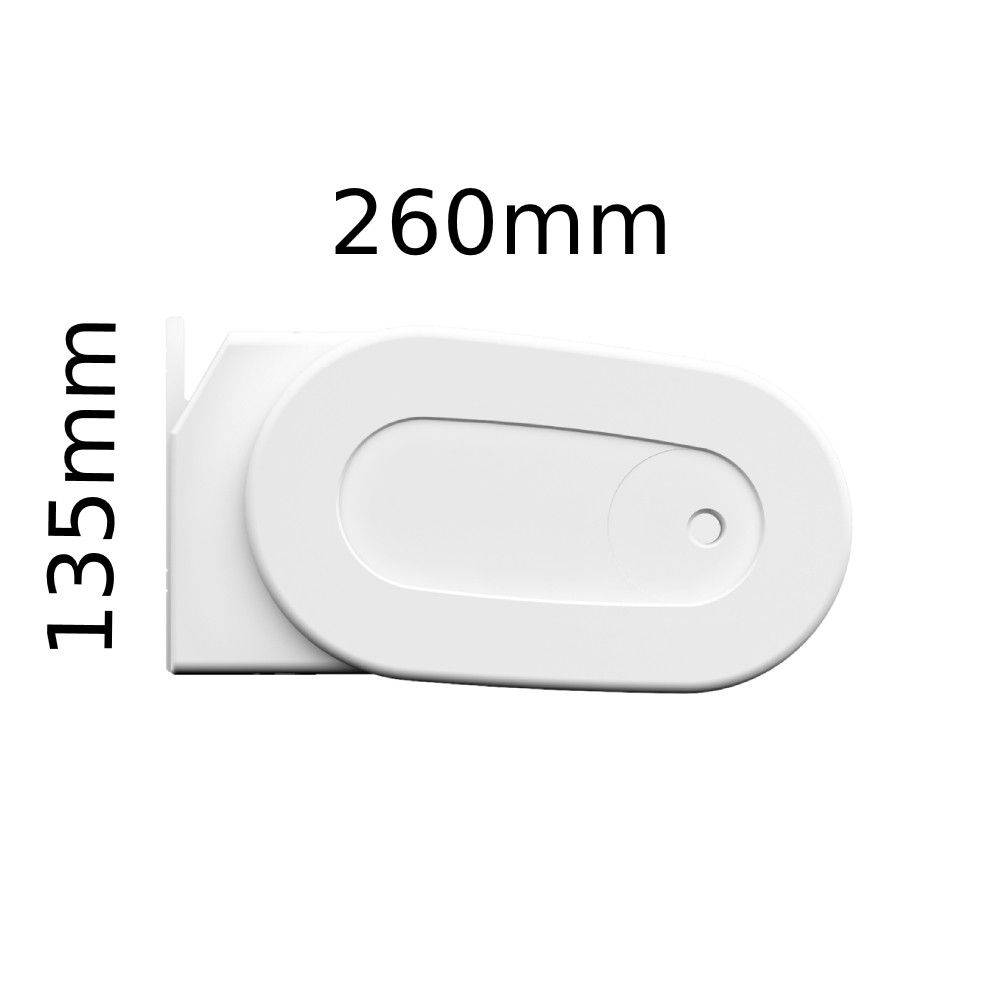 Intersun - Store banne coffre HEVOA 4,05x3,50 M (Motorisé Secours à Télécommande + LED - Blanc - Taupe) - INTERSUN - Imagen 5