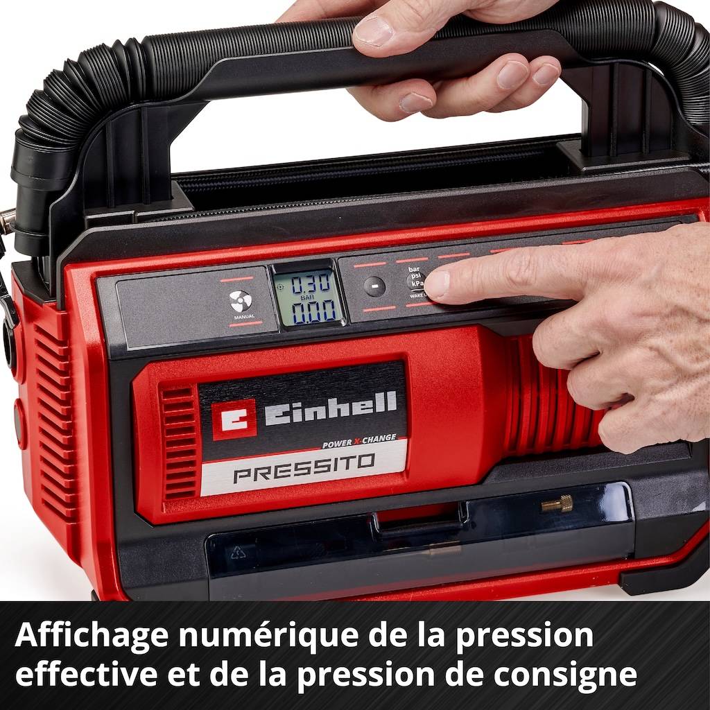 Einhell - Compresseur à air sans fil PRESSITO 18/25 Einhell - Image 2
