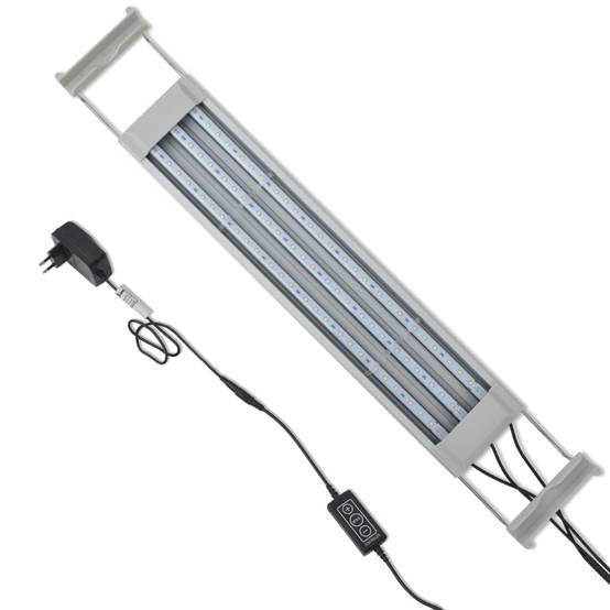 Rampe LED Aquarium Aluminium Lumière Blanche et Bleue pour Plantes 50-60 cm - ComfortXL Outdoor Living - Image 8