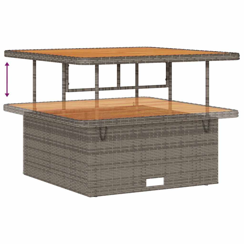 ComfortXL - Salon de Jardin Gris Poly Rotin Moderne – Ensemble Canapé Modulable et Résistant UV – ComfortXL Outdoor Living - Image 8