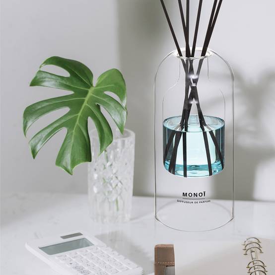Atmosphera - Diffuseur de parfum Ilan 500ml verre - Atmosphera Créateur d'intérieur - Image 1