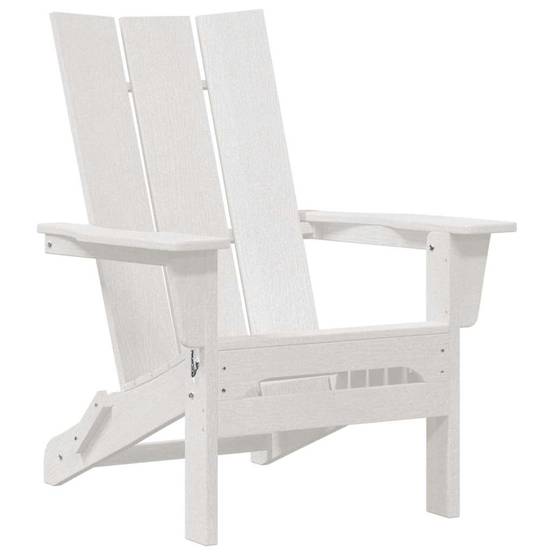Chaise de jardin Polyéthylène Blanc 80.5 x 74.5 x 92 cm, Poids :38.92kg - PANGIVO - Image 5