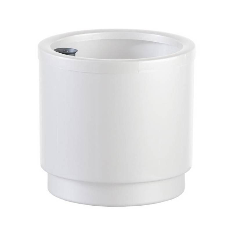 Plastiken Pot De Fleurs A Réserve D'eau Hidrojardinera - ø48 Cm - Blanc - Imagen 1