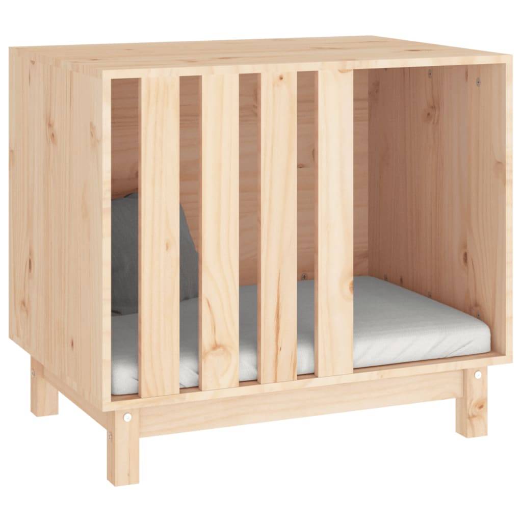 Vidaxl - Niche pour chien 70x50x62 cm Bois de pin massif vidaXL 822481 - Imagen 6