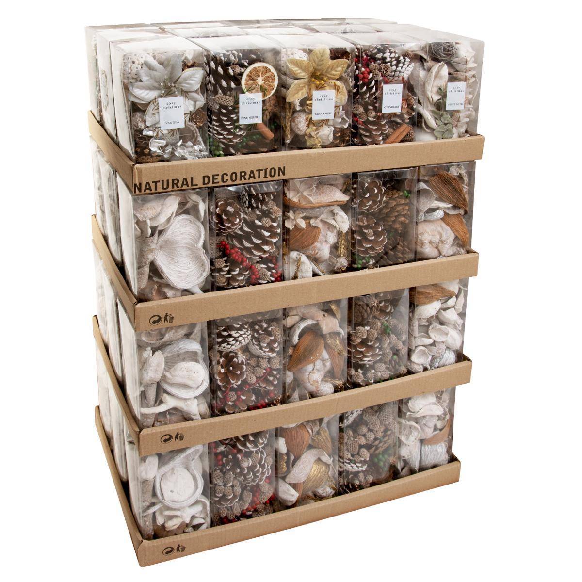 Feeric Christmas - Pot Pourri 200 gr en box palette assorti - Feeric Lights & Christmas - Image 2