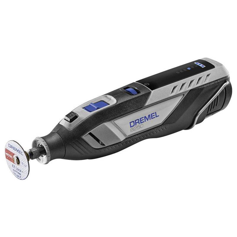 Dremel 8250 Outil Rotatif Multifonction Sans-fil 12V, 65 acc, 5 adaptations, 1 batterie 2Ah, de 5.000 à 30.000 tr/min Dremel - Image 2