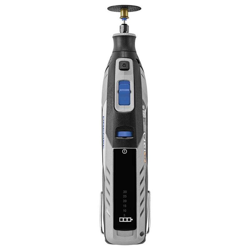 Dremel 8250 Outil Rotatif Multifonction Sans-fil 12V, 65 acc, 5 adaptations, 1 batterie 2Ah, de 5.000 à 30.000 tr/min Dremel - Image 4