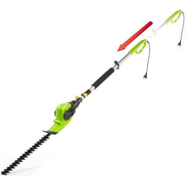 Taille-haie électrique - Fieldmann - FZN 6005-E - 450 W - 46 cm - Manche télescopique 190-250 cm - Image 3