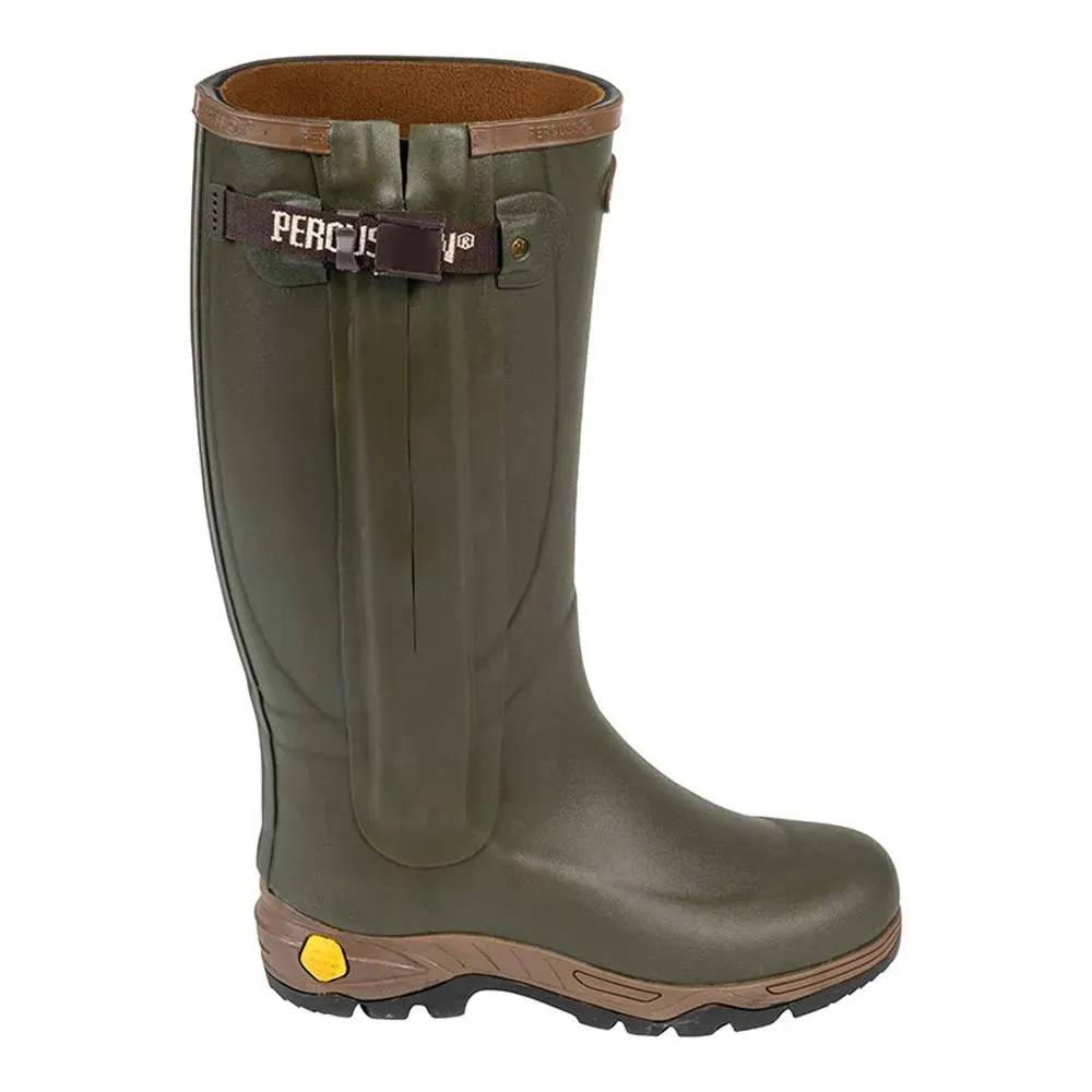 Bottes SPS full zip Cambridge néoprène caoutchouc kaki 37 à 48 Percussion - Image 3