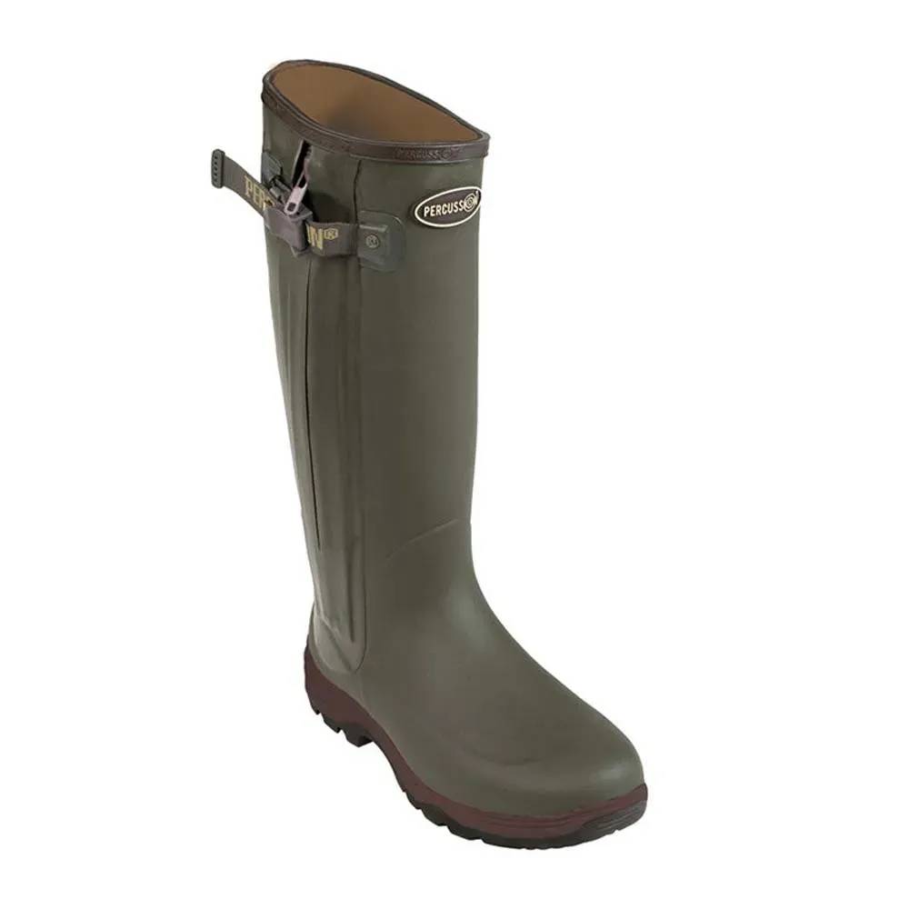 Bottes SPS full zip Cambridge néoprène caoutchouc kaki 37 à 48 Percussion - Image 2