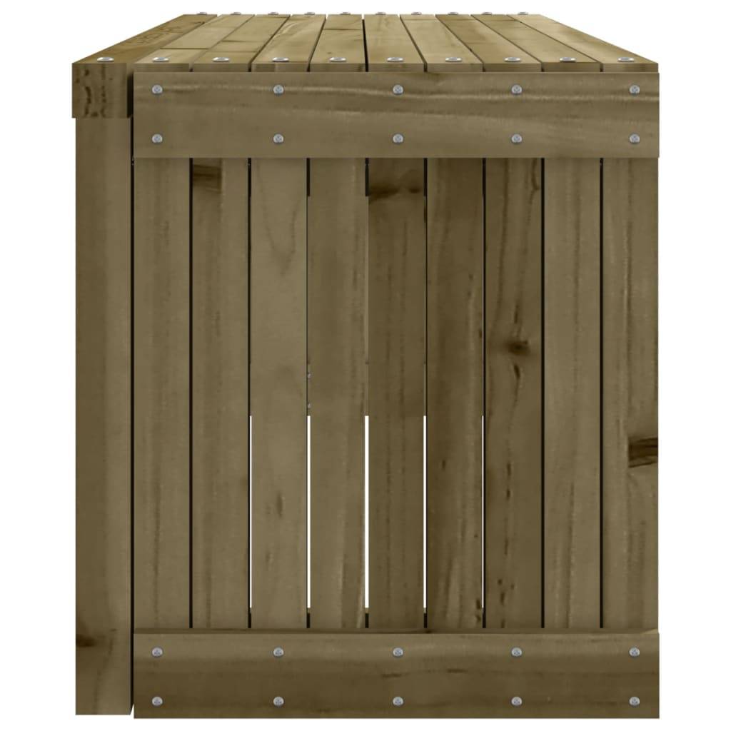 Maison Chic - Banc de jardin - Banc d'extérieur - Banquette extensible 212,5x40,5x45 cm bois de pin imprégné - Imagen 6