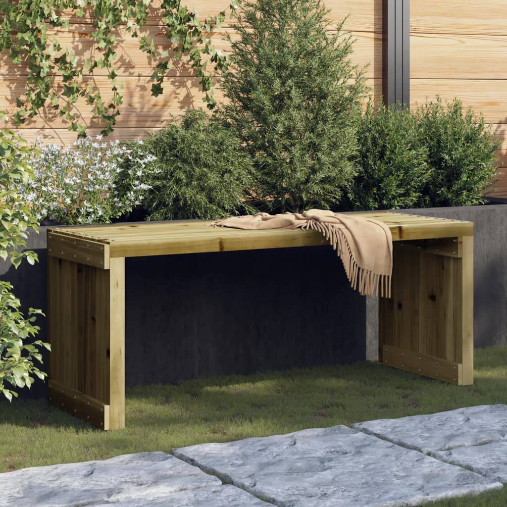 Maison Chic - Banc de jardin - Banc d'extérieur - Banquette extensible 212,5x40,5x45 cm bois de pin imprégné - Imagen 2