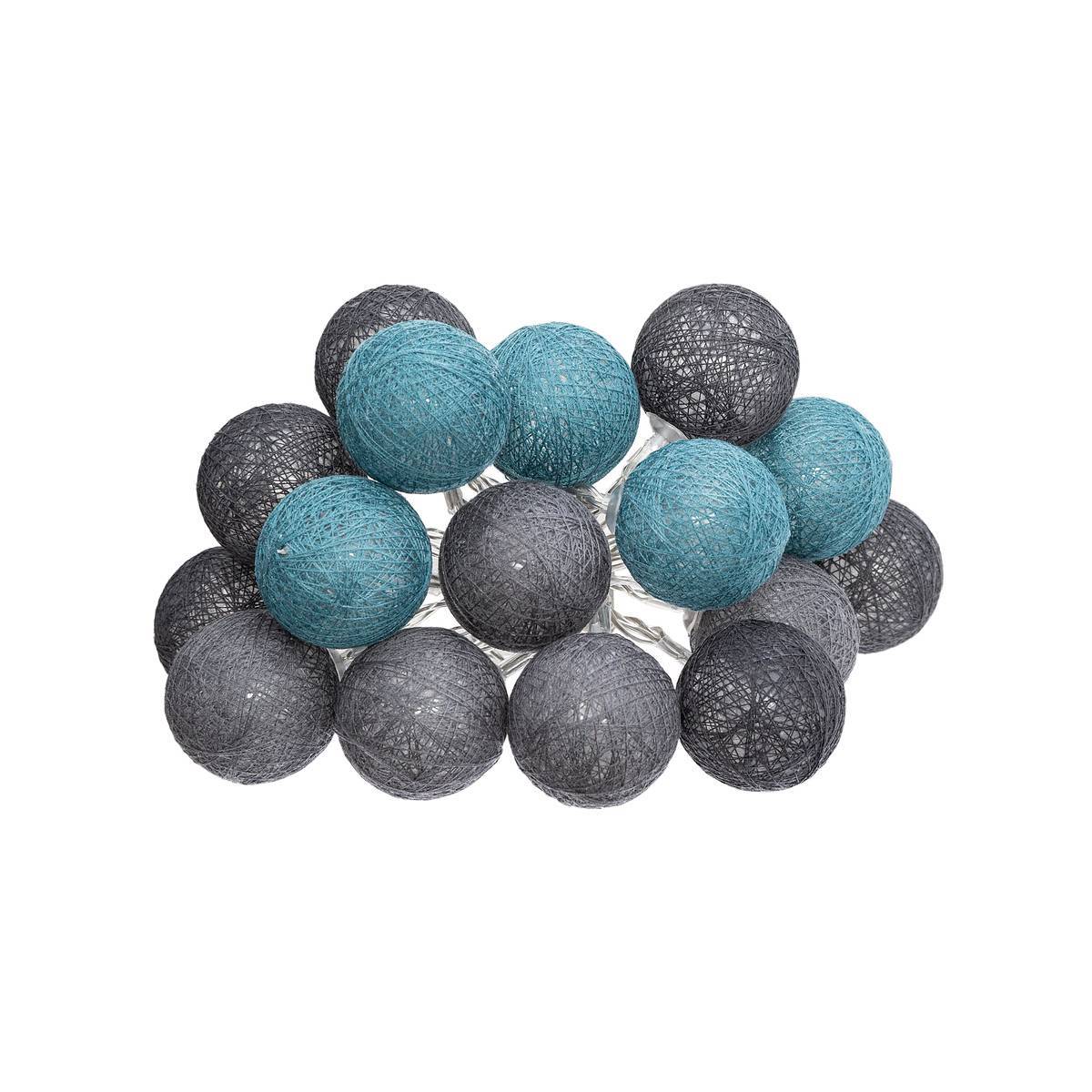 Atmosphera - Guirlande LED à piles 16 boules - Atmosphera Créateur d'intérieur - Image 1