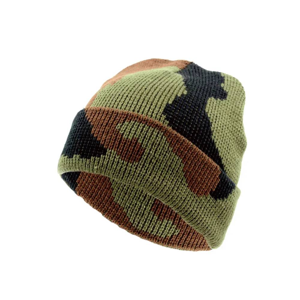 Bonnet chaud 100% acrylique camo CE taille unique  Taille - Image 2