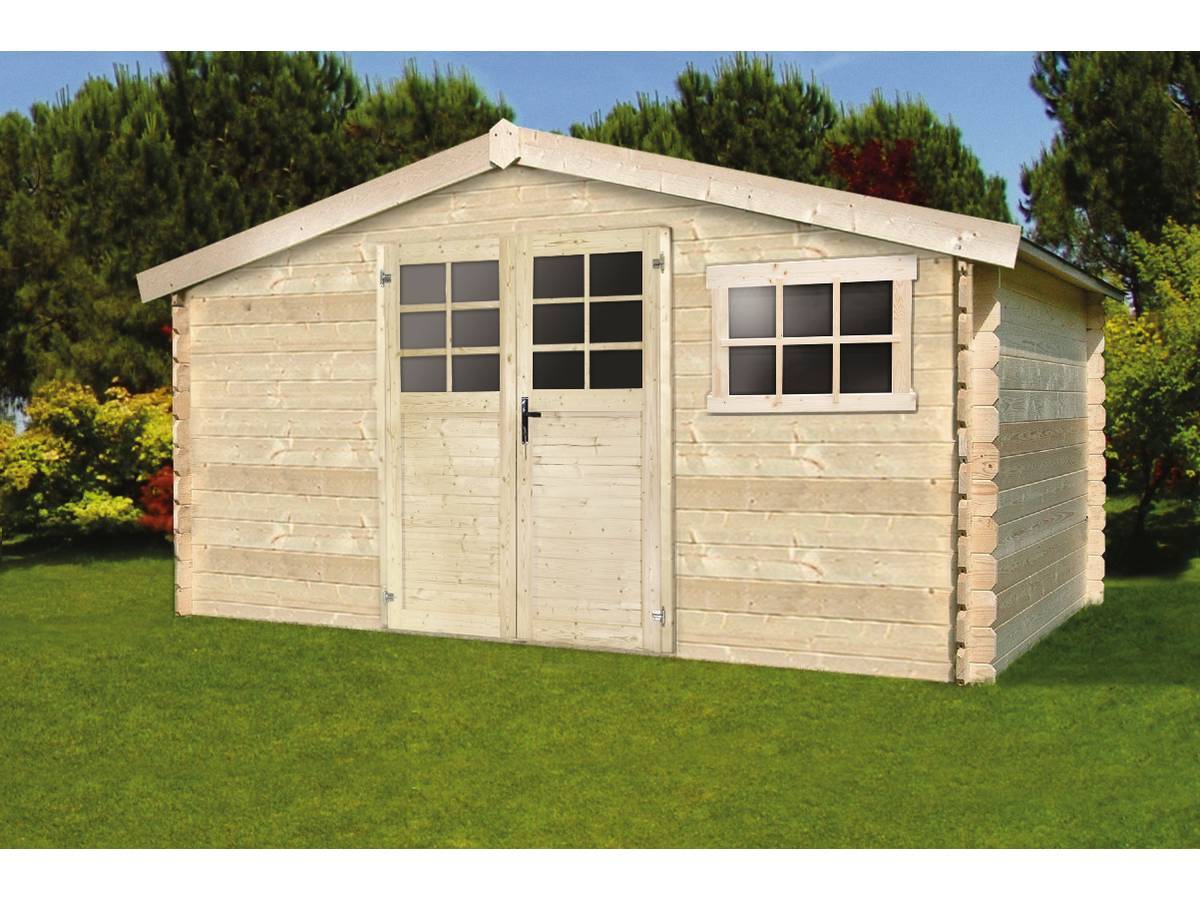Abri De Jardin - 12.54 M² - 4.13 X 3.05 X 2.18 M - 34 Mm. -solid - Imagen 2