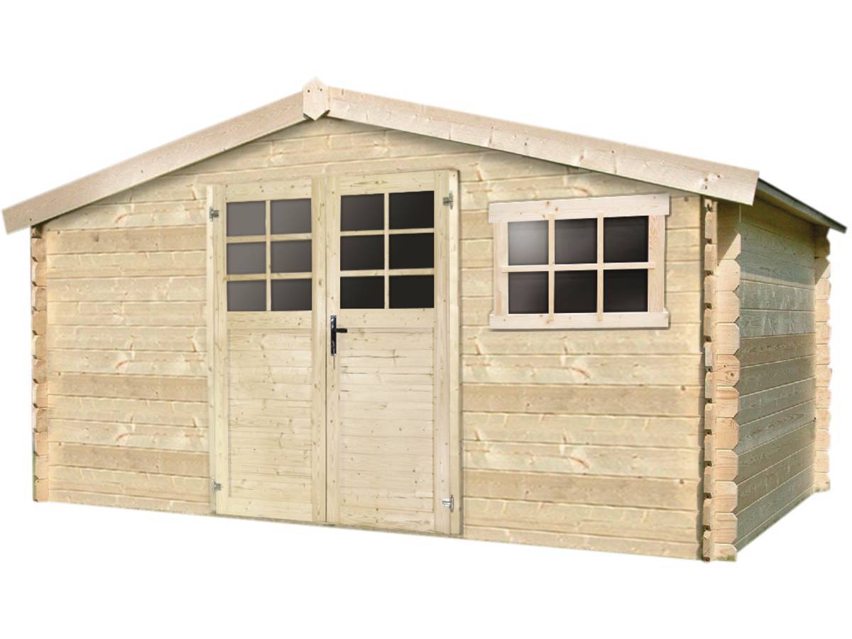 Abri De Jardin - 12.54 M² - 4.13 X 3.05 X 2.18 M - 34 Mm. -solid - Imagen 1