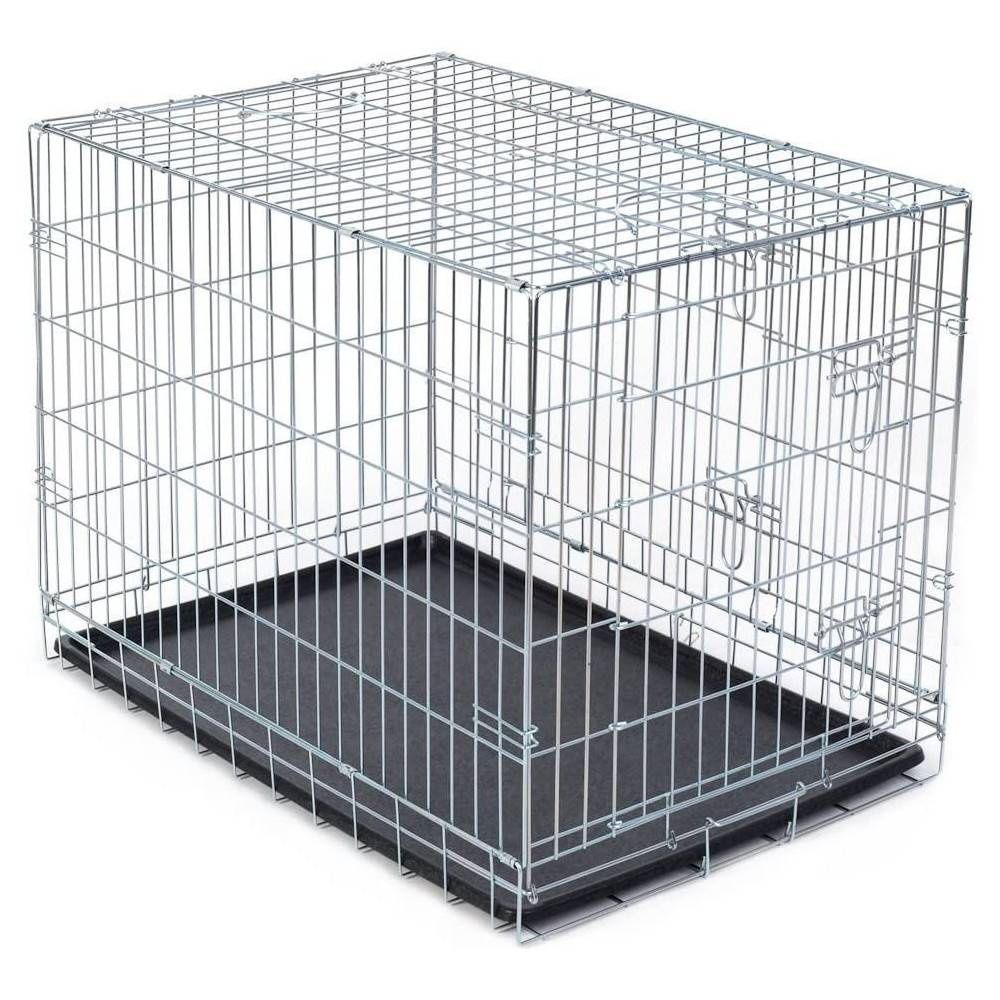 Animallparadise - animallparadise - Une cage 93 x 69 x 62 cm pour chien en métal Home Kennel - Imagen 3