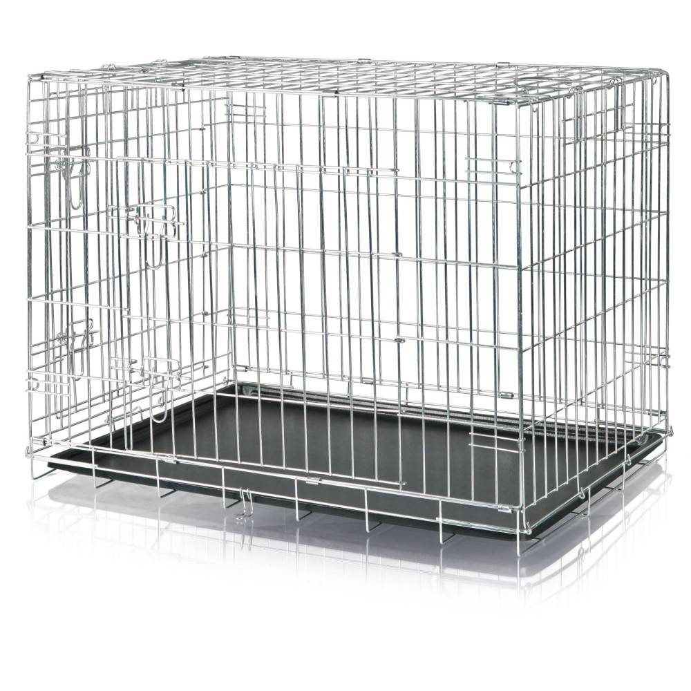 Animallparadise - animallparadise - Une cage 93 x 69 x 62 cm pour chien en métal Home Kennel - Imagen 1