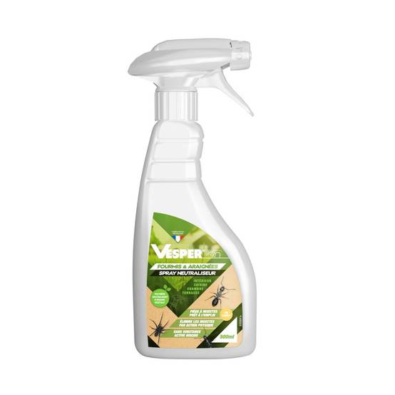 Vesper - Spray neutraliseur fourmis/araignees 500 ml - origine végétale Vesper