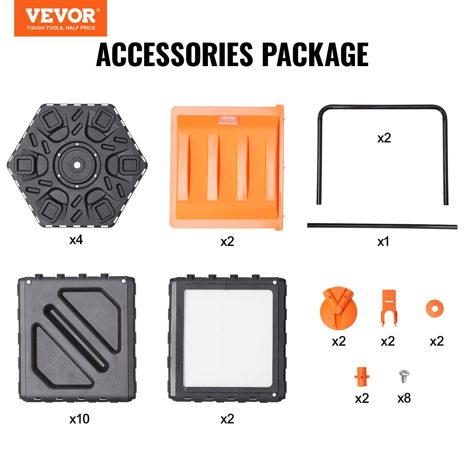 VEVOR Composteur rotatif 140 L double chambre PP sans BPA, rotation 360°, charge 40 kg pour déchets organiques. - Image 7