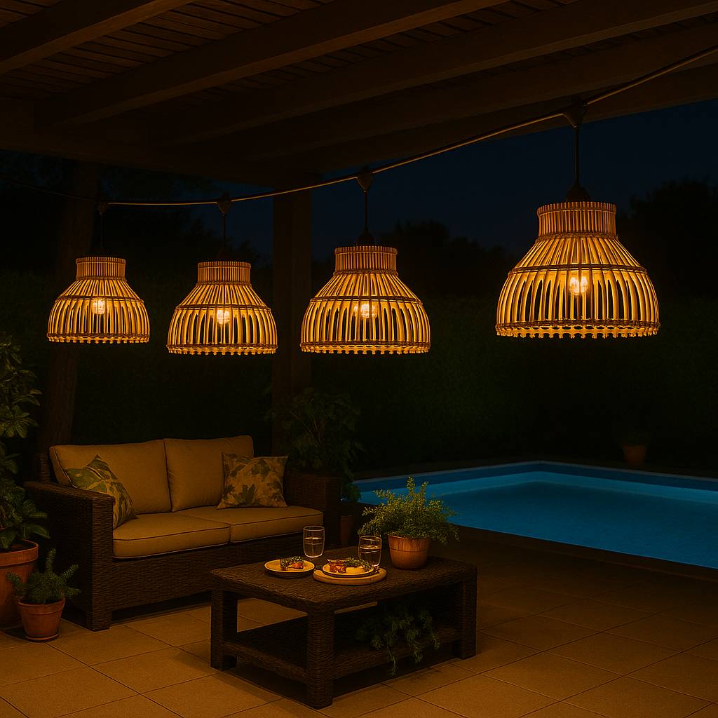 Lumisky - Guirlande connectable AMELIA 7 ampoules E27 6M - Imagen 2