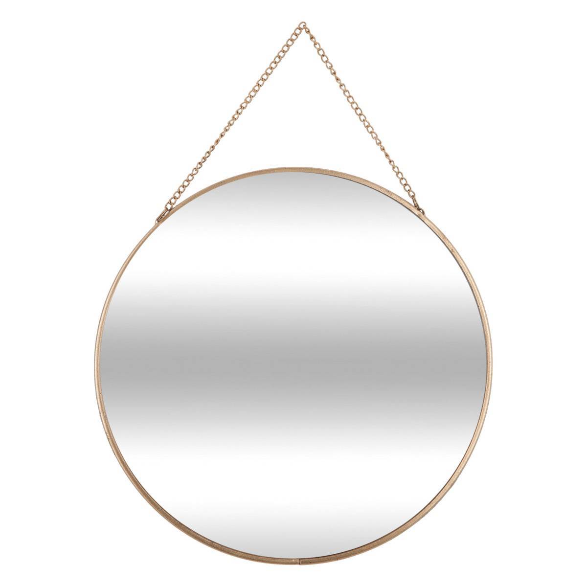 Atmosphera - Set de 3 miroirs ronds doré D20/24/D29cm - Atmosphera Créateur d'intérieur - Imagen 5