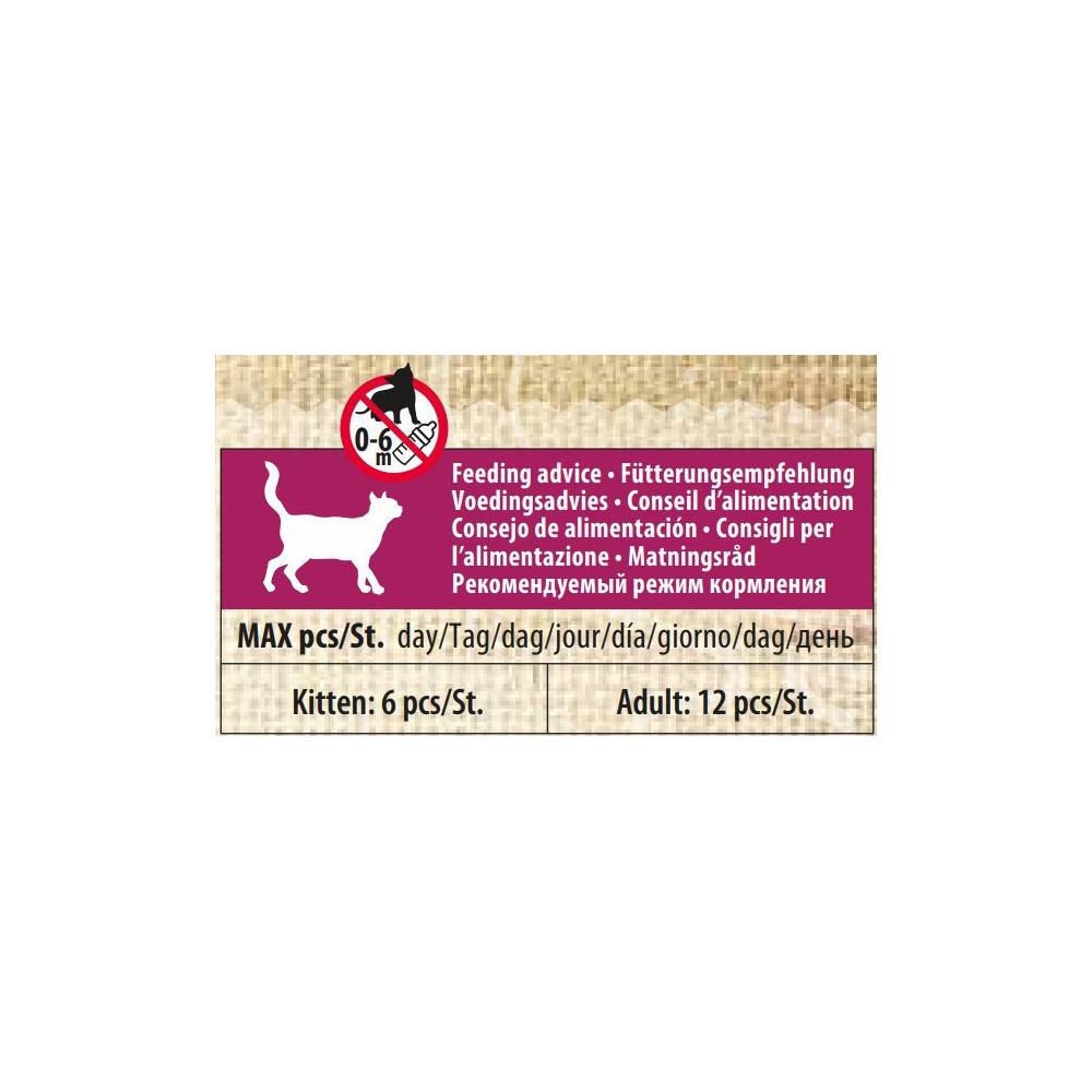 Flamingo - Friandise lamelles de canard et cabillaud  pour chat 85 g sans gluten - Imagen 3