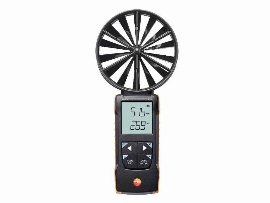 Anémomètre à hélice 417 100mm avec connexion app - TESTO - 0563 0417