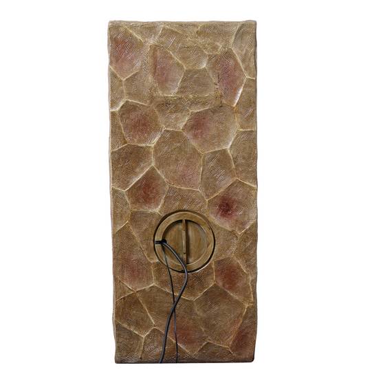 Fontaine cascade extérieure LED, 81cm, Marron, Teamson Home - Image 3