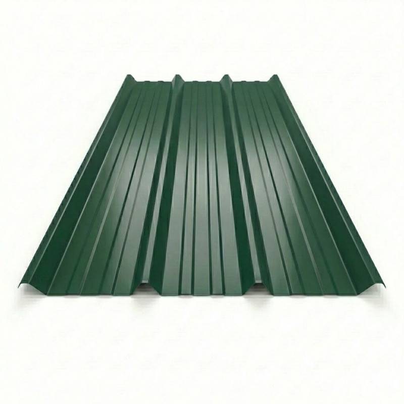 Bac acier laqué - Régulé 1045 0.63mm - Coloris - Vert 6009, Largeur - 105 cm, Longueur - 300 cm - Image 1