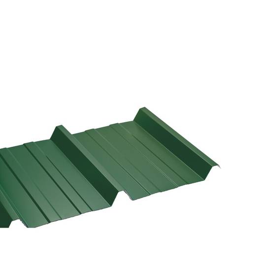 Bac acier laqué - Régulé 1045 0.63mm - Coloris - Vert 6009, Largeur - 105 cm, Longueur - 300 cm - Image 2